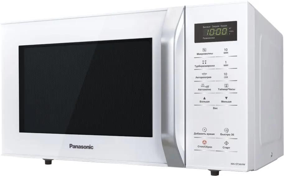 Микроволновая печь Panasonic NN-ST34HWZPE, 800Вт, 25л, белый