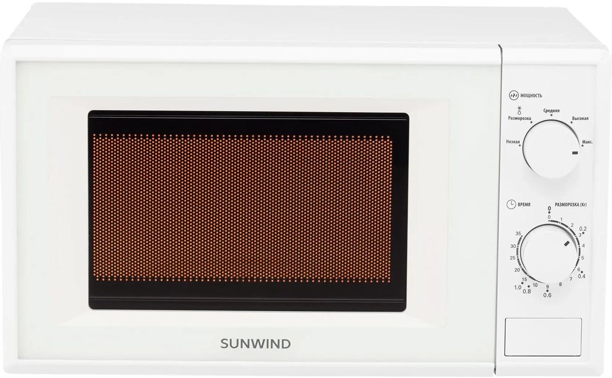 Микроволновая печь SUNWIND SUN-MW051, 700Вт, 20л, белый