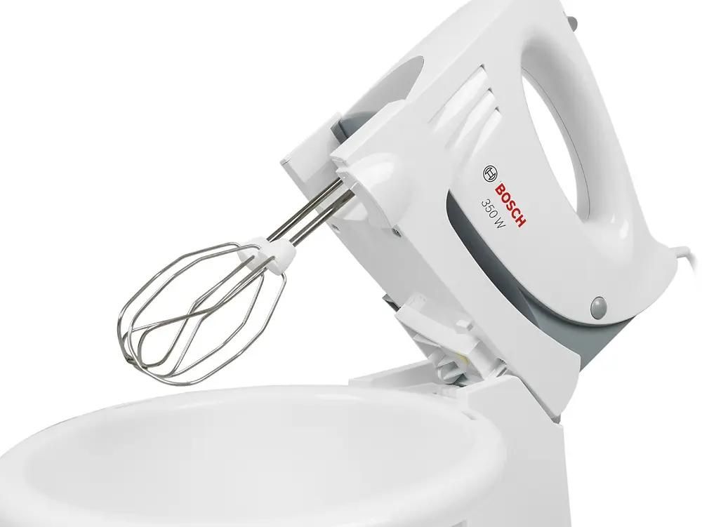 Миксер Bosch MFQ3555, с чашей,  белый