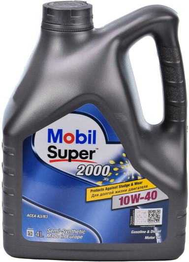 MOBIL Super 2000 X1 10W-40 4 л