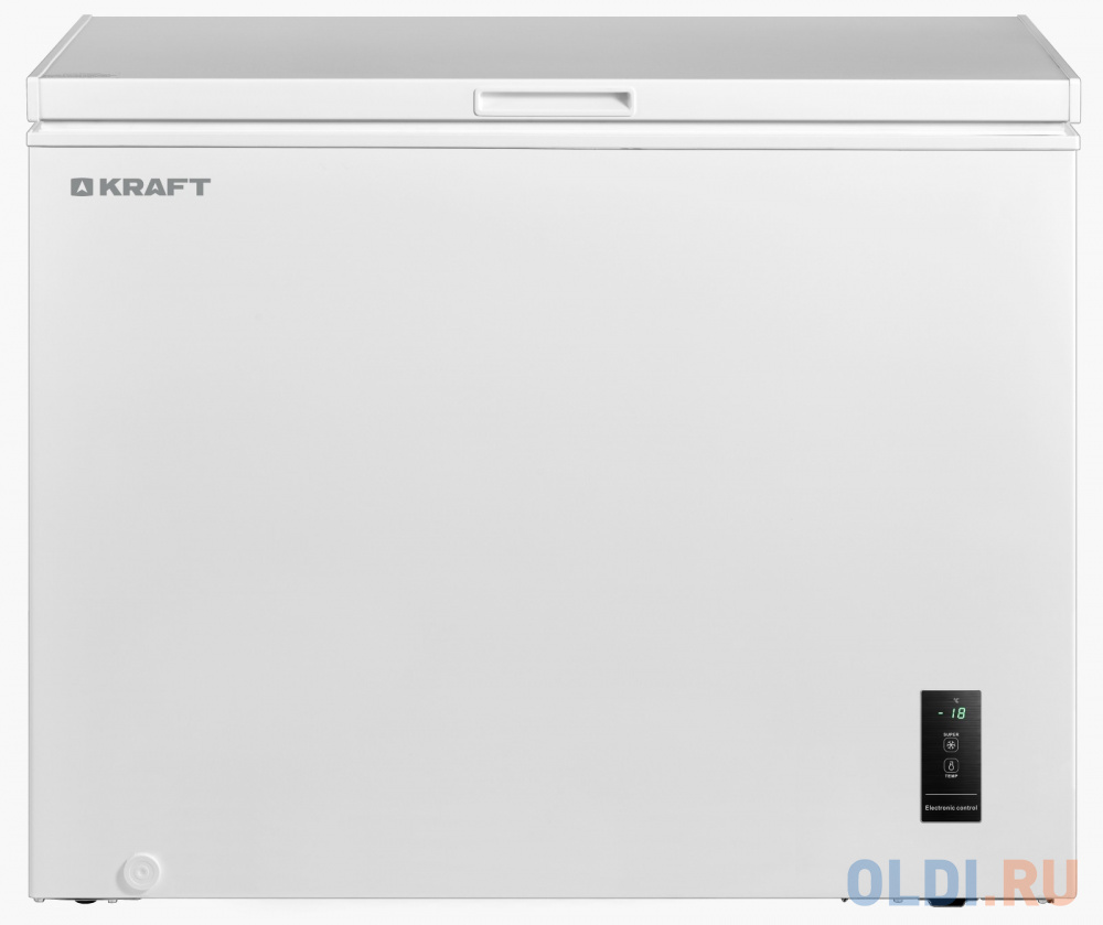 Морозильный ларь KRAFT BD (W)-300BL белый