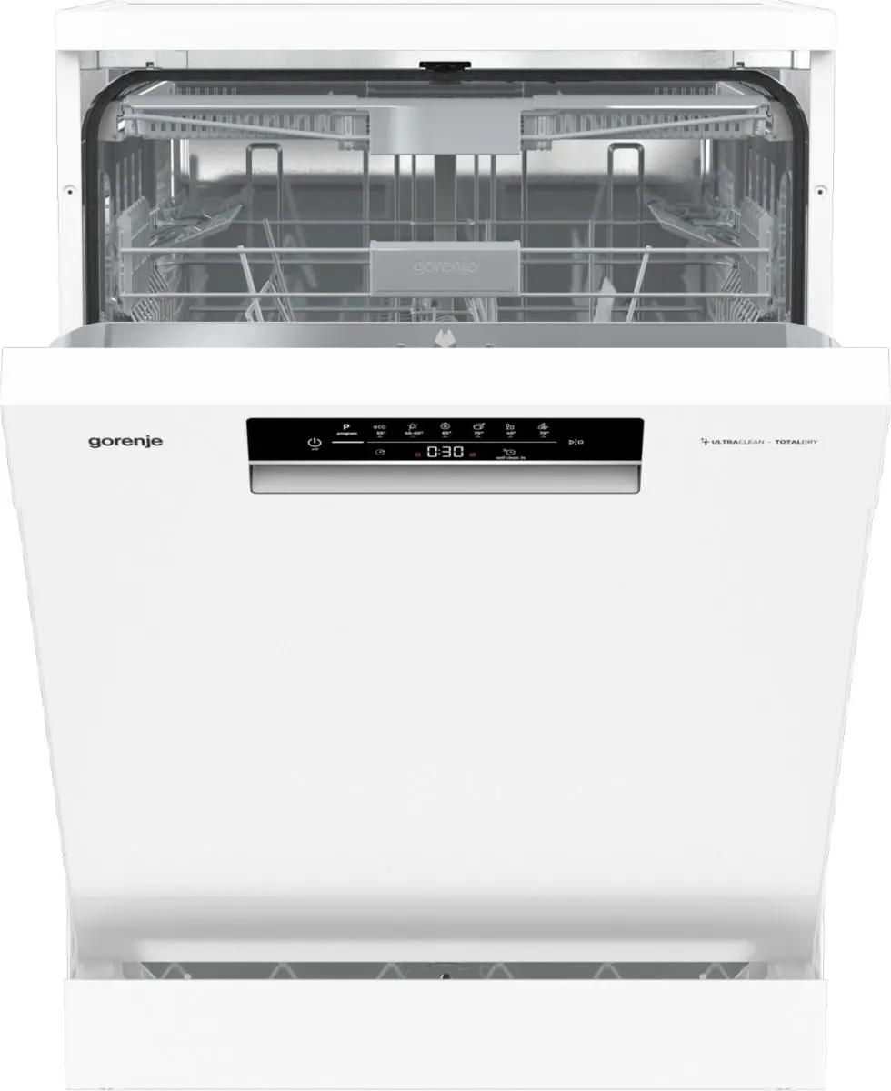 Посудомоечная машина Gorenje GS643C90W,  полноразмерная, напольная, 59.9см, загрузка 16 комплектов, белая