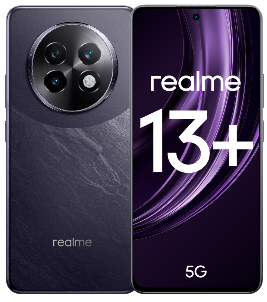 Смартфон REALME 13+ 8/256Gb,  RMX5000,  темно-фиолетовый