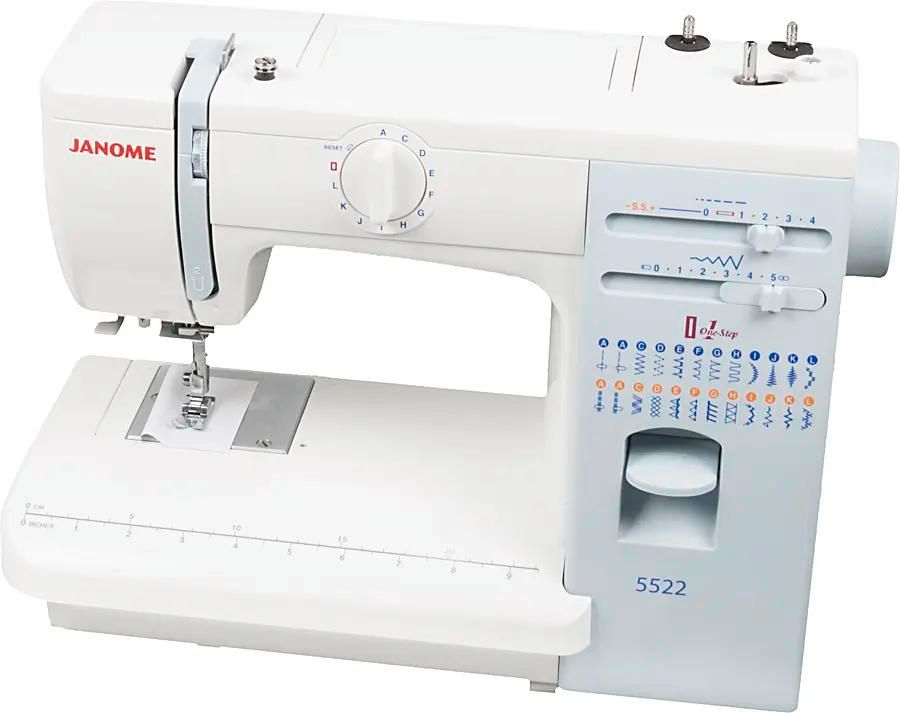 Швейная машина JANOME 5522 белый