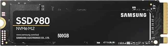 SSD накопитель Samsung 980 MZ-V8V500BW 500ГБ, M.2 2280, PCIe 3.0 x4,  NVMe,  M.2