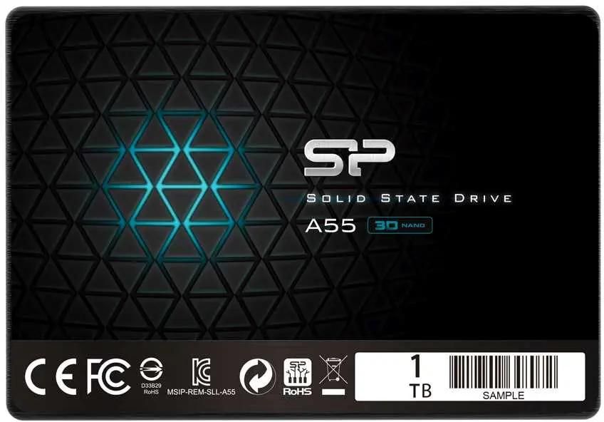 SSD накопитель Silicon Power Ace A55 SP001TBSS3A55S25 1ТБ, 2.5", SATA III,  SATA