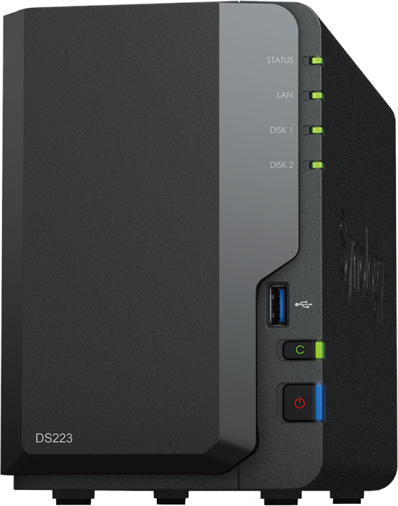 Synology DiskStation DS223 ОЗУ 2 ГБ