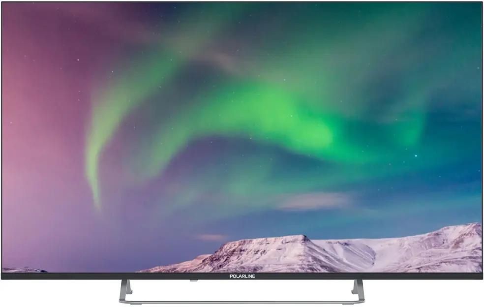 Телевизор QLED PolarLine 50&quot; 50PQ71STC-SM черный 4K Ultra HD 60Hz DVB-T DVB-T2 DVB-C WiFi Smart TV (RUS)