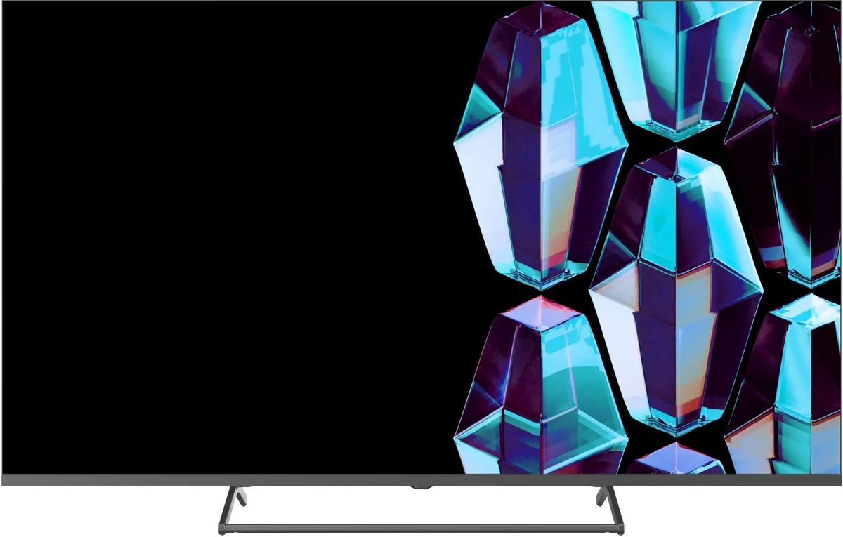 Телевизор QLED Sber 50&quot; SDX-50UQ5231 Салют ТВ темно-серый 4K Ultra HD 60Hz DVB-T DVB-T2 DVB-C DVB-S DVB-S2 USB WiFi Smart TV