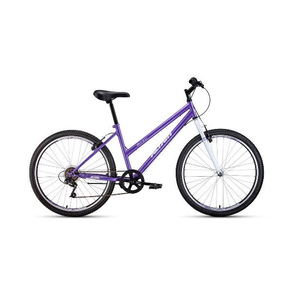 Велосипед 26' Altair MTB HT 26 Low 6 ск Фиолетовый/Белый 2022 г