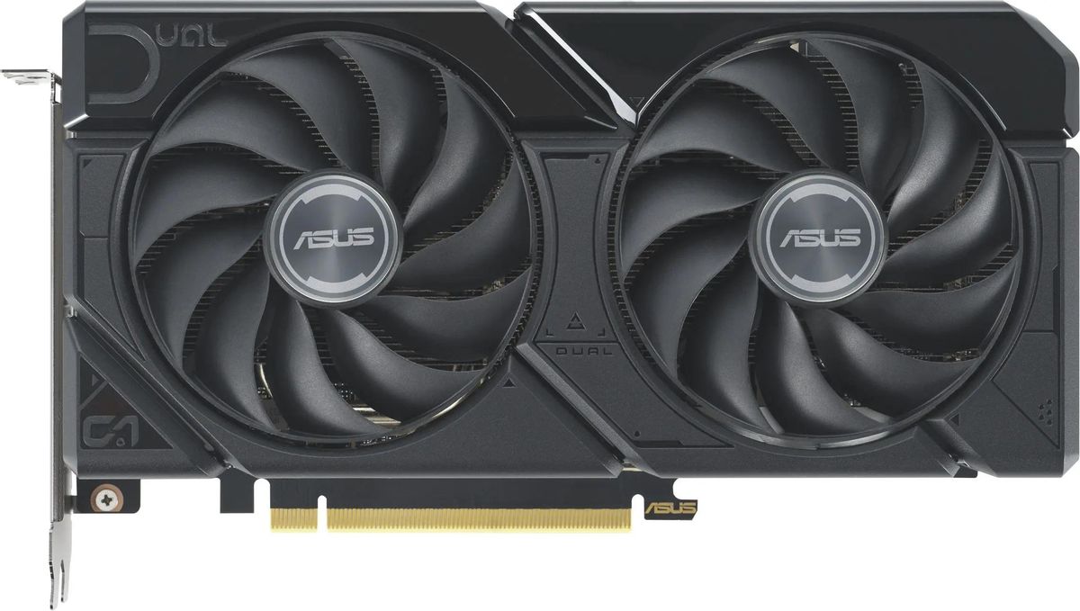 Видеокарта ASUS AMD  Radeon RX 7600XT DUAL-RX7600XT-O16G 16ГБ Dual, GDDR6, OC,  Ret