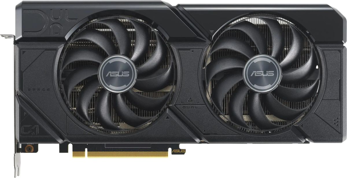 Видеокарта ASUS AMD  Radeon RX 7700XT DUAL-RX7700XT-O12G 12ГБ Dual, GDDR6, OC,  Ret