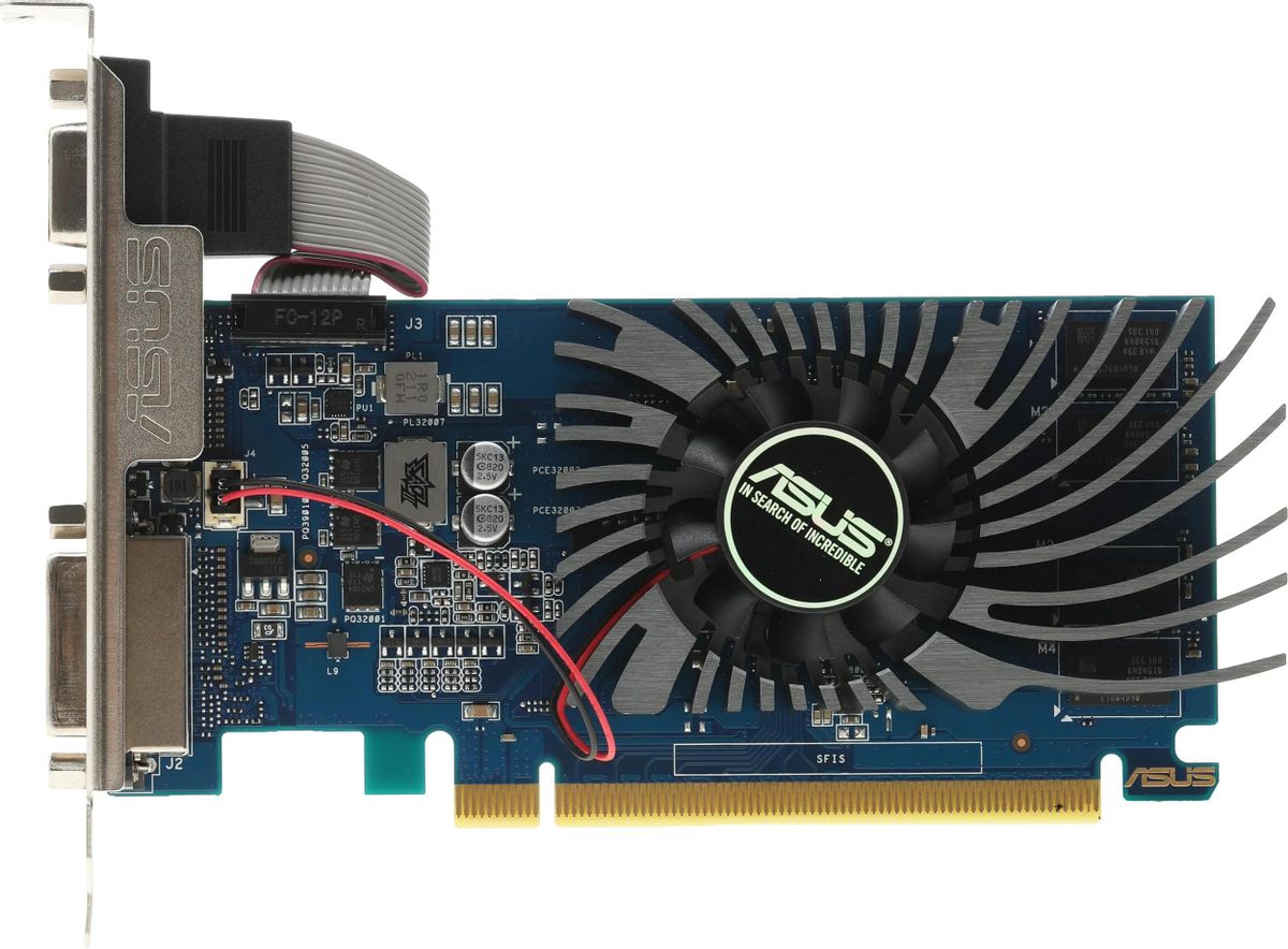 Видеокарта ASUS NVIDIA  GeForce GT 730 GT730-2GD3-BRK-EVO 2ГБ DDR3, Ret