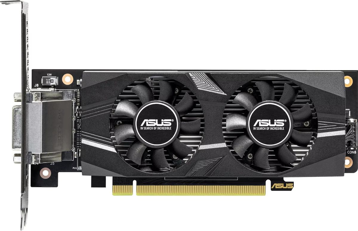 Видеокарта ASUS NVIDIA  GeForce RTX 3050 RTX3050-O6G-LP-BRK 6ГБ GDDR6, Low Profile,  OC,  Ret