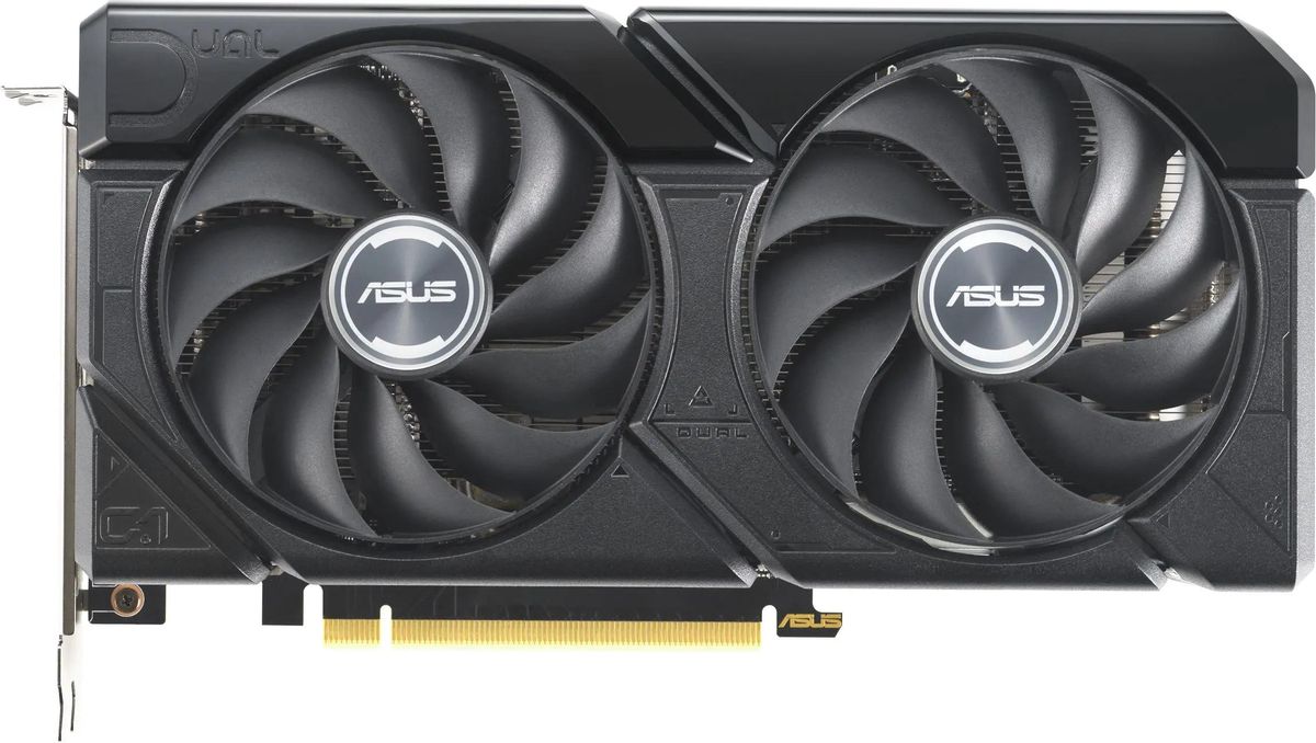 Видеокарта ASUS NVIDIA  GeForce RTX 4060 DUAL-RTX4060-O8G-EVO 8ГБ Dual, GDDR6, OC,  Ret