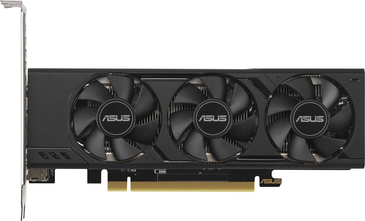 Видеокарта ASUS NVIDIA  GeForce RTX 4060 RTX4060-O8G-LP-BRK 8ГБ GDDR6, Low Profile,  OC,  Ret