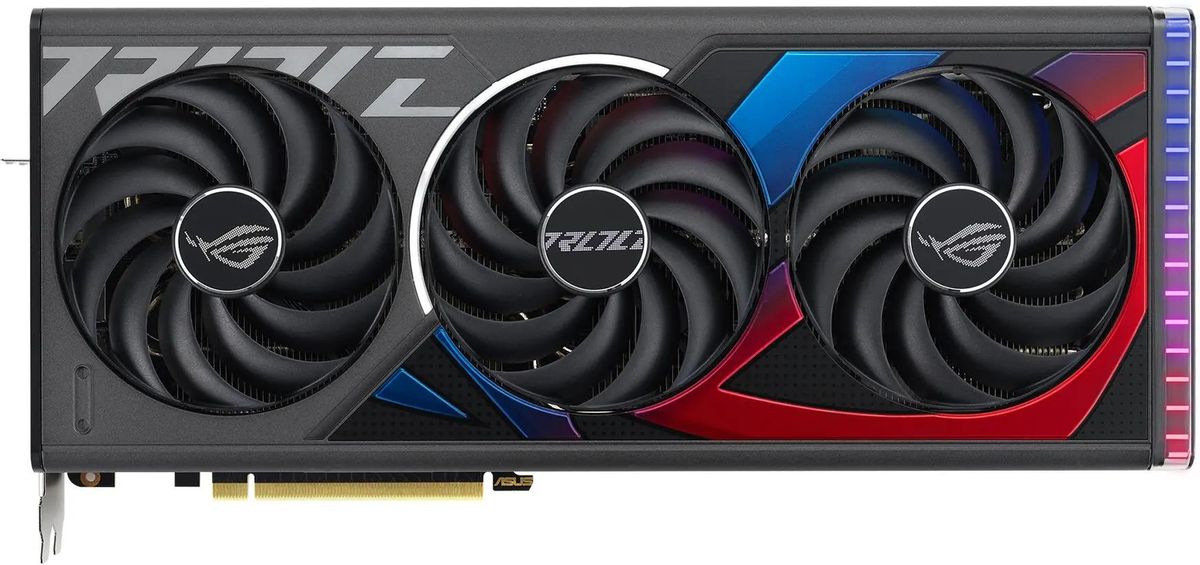 Видеокарта ASUS NVIDIA  GeForce RTX 4070TI ROG-STRIX-RTX4070TI-O12G-GAMING 12ГБ Gaming, GDDR6X, OC,  Ret