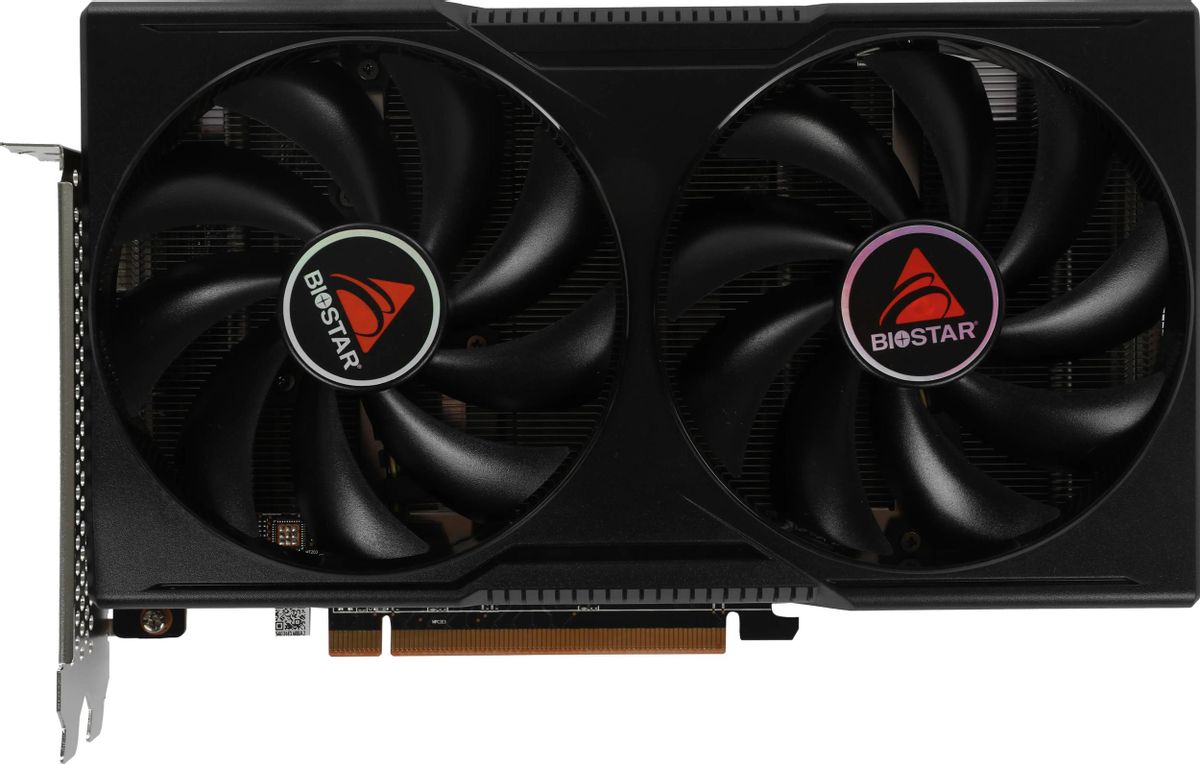 Видеокарта Biostar AMD  Radeon RX 7600 VA76S6RM81 RX7600 OC 8ГБ GDDR6, OC,  Ret