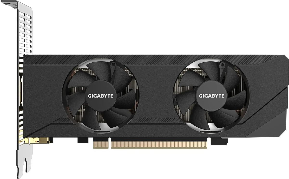 Видеокарта GIGABYTE NVIDIA  GeForce RTX 3050 GV-N3050OC-6GL 6ГБ GDDR6, Low Profile,  OC,  Ret