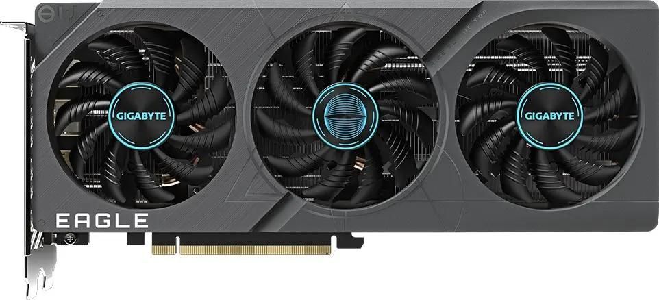 Видеокарта GIGABYTE NVIDIA  GeForce RTX 4060TI GV-N406TEAGLE-8GD 8ГБ Eagle, GDDR6, Ret