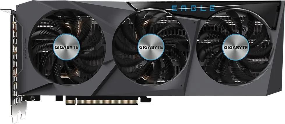 Видеокарта GIGABYTE NVIDIA  GeForce RTX 4070 GV-N4070EAGLE OCV2-12GD 12ГБ Eagle, GDDR6X, OC,  Ret