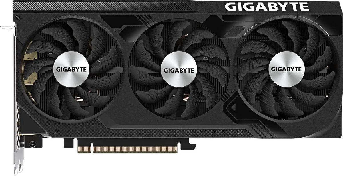 Видеокарта GIGABYTE NVIDIA  GeForce RTX 4070 GV-N4070WF3OCV2-12GD 12ГБ Windforce, GDDR6, OC,  Ret