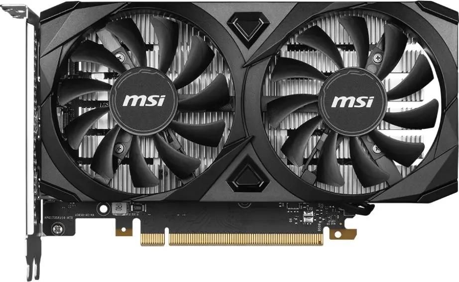 Видеокарта MSI NVIDIA  GeForce RTX 3050 RTX 3050 VENTUS 2X 6G 6ГБ Ventus 2X, GDDR6, Ret