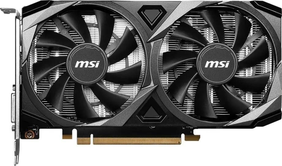 Видеокарта MSI NVIDIA  GeForce RTX 3050 RTX 3050 VENTUS 2X XS 8G 8ГБ Ventus 2X, GDDR6, Ret