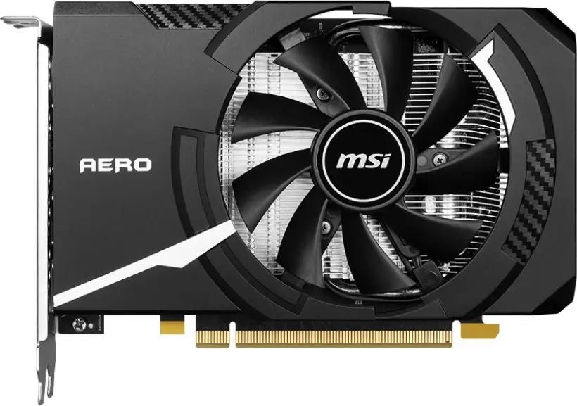 Видеокарта MSI NVIDIA  GeForce RTX 4060 RTX 4060 AERO ITX 8G OC 8ГБ Aero, GDDR6, OC,  Ret