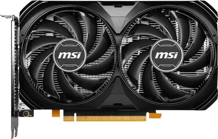 Видеокарта MSI NVIDIA  GeForce RTX 4060 RTX 4060 VENTUS 2X BLACK 8G OC 8ГБ Ventus 2X Black, GDDR6, OC,  Ret