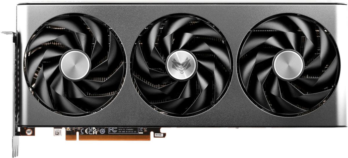 Видеокарта Sapphire AMD  Radeon RX 7800XT 11330-01-20G NITRO+ RX 7800 XT GAMING OC 16ГБ Nitro+, GDDR6, OC,  Ret