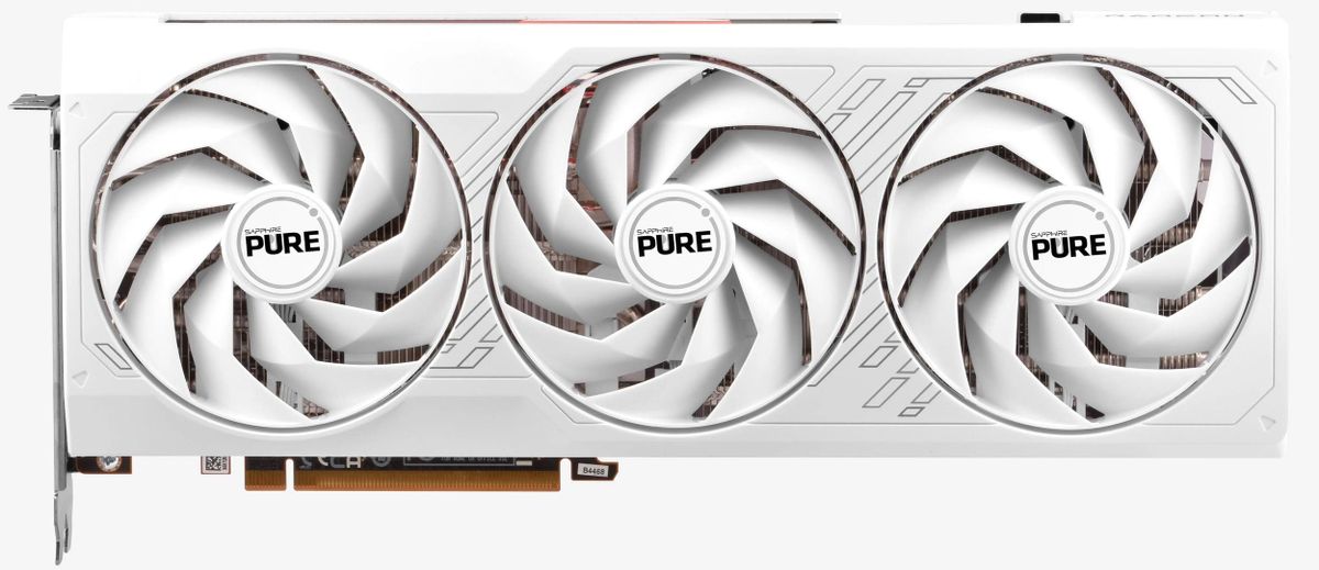 Видеокарта Sapphire AMD  Radeon RX 7800XT 11330-03-20G PURE RX 7800 XT GAMING OC 16ГБ PURE, GDDR6, OC,  Ret