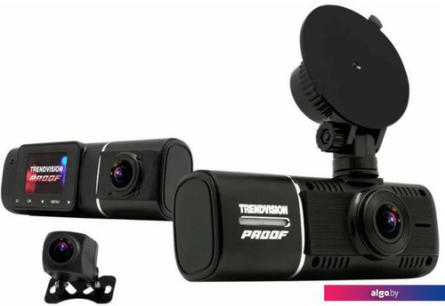 Видеорегистратор TrendVision Proof PRO 3CH,  черный