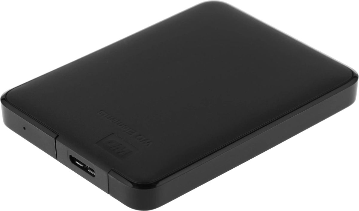 Внешний диск HDD  WD Elements Portable WDBU6Y0020BBK-WESN, 2ТБ, черный