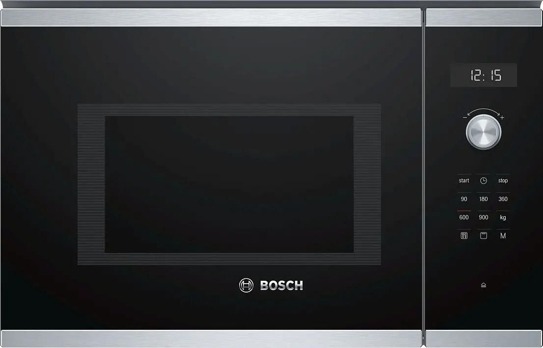 Встраиваемая микроволновая печь Bosch Serie 6 BEL554MS0, 25л, 900Вт, черный